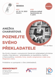 Poznejte svého překladatele – Anežka Charvátová v Ostravě
